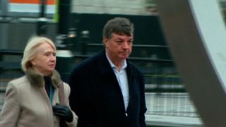 Innes's parents after the inquest recorded an open verdict