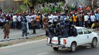 Protestation contre les prophéties d'un pasteur au Ghana