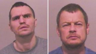 goldsmith brian murder barker luc gavin moon jailed northumbria copyright police bbc