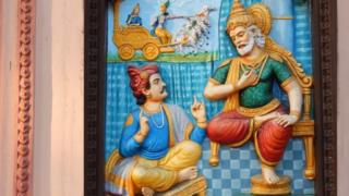 Wuxuu tusaale u soo qaatay Mahabharata, laakin lagama rumaysan