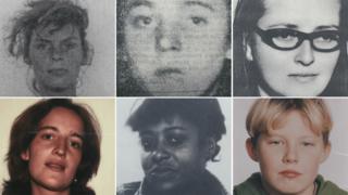 Top L-R: Britta Simone Diallo, Gudrun Ebel, Hatice Eruelkeroglu; Bottom L-R Gisela Singh, Dominique Monrose, Tristan Bruebach