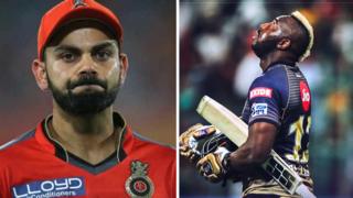కోహ్లి, రసెల్