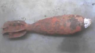 Ogbunigwe egwupụtara n'ala