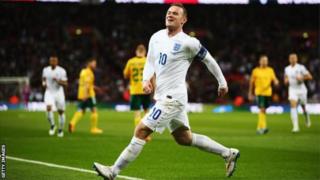 Rooney 53 gool ayuu u dhaliyey England