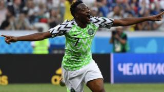 Ahmed Musa score di highest goals for last FIFA world cup.