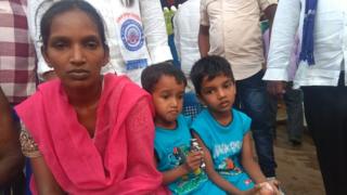 బక్కి శ్రీను భార్యాపిల్లలు
