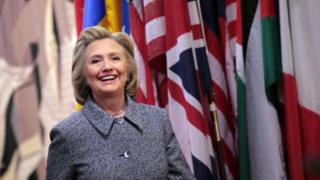 Хиллари Клинтон, выступая в прошлом году в Нью-Йорке о своих электронных письмах