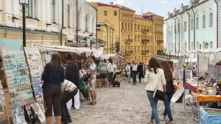Київ, Андріївський узвіз