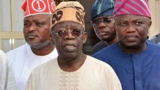 Tinubu ati Ambode lẹyin ipade naa