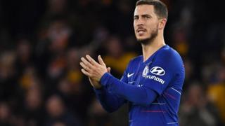 Chelsea forward Eden Hazard