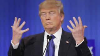 Internet memes mock Donald Trump by making him look small - literally