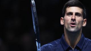 Novak Djokovic a battu en deux manches le Belge David Goffin.