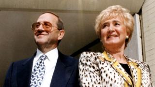 Mr Weisfeld and his wife Vera
