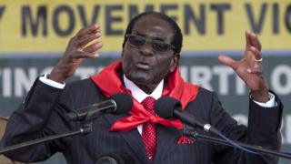 President Robert Mugabe of Zimbabwe
