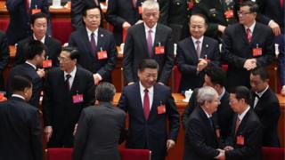 習近平與其他代表