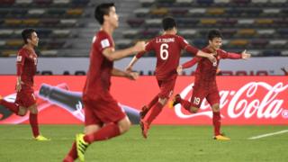 Việt Nam mở tỉ số 1-0 khi gặp Iraq hôm 8/1