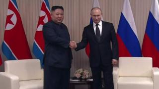 Putin na Kim