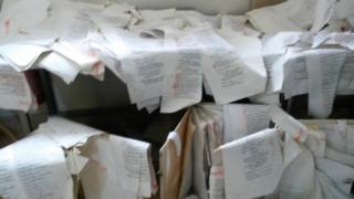 Damaged books of remembrance