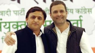 راہل گاندھی اور اکھیلیش یادو