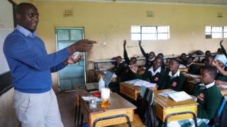 Kenyan teacher and Franciscan friar Peter Tabichi