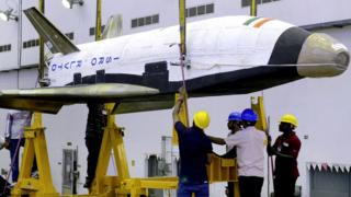 Prototype of Indian reusable rocket