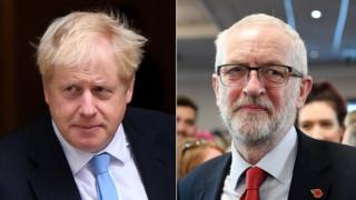 Boris Johnson and Jeremy Corbyn