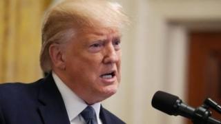 Donald Trump yizeye ko urugamba azorutsindira muri Senat