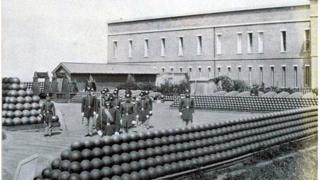 soldiers on Alcatraz