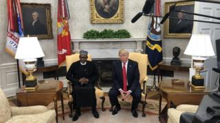 Onyeisiala Buhari na Traump