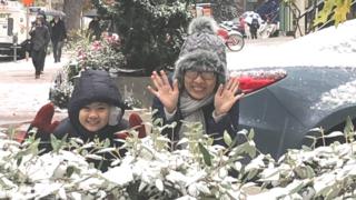Blogger Mẹ Nấm và con gái trong chuyến đi vận động tại Washington DC, tháng 11, 2018