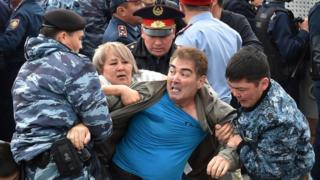 Задержания в Казахстане