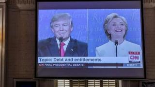 Mjadala wa tatu wa urais kati ya Clinton na Trump