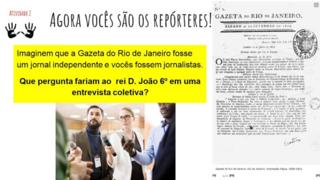 Slide atividade Gazeta do Rio de Janeiro