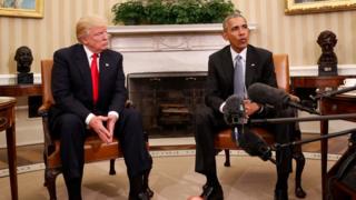 Трамп и Обама