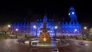 Leicester Town Hall Square