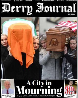 Derry Journal front page 24th March