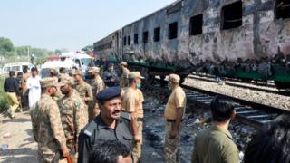 ٹرین حادثہ