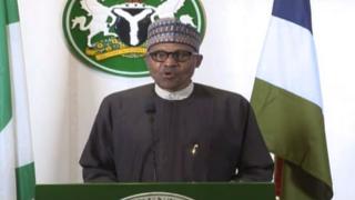 Aworan aarẹ Buhari
