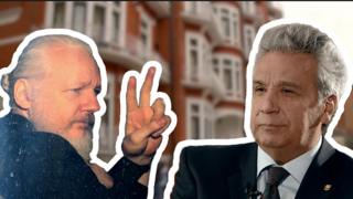 Президент Эквадора в интервью Би-би-си рассказал об отношениях Ассанжа с сотрудниками посольства и возможных связях активиста с Россией.