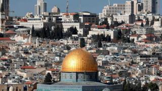 Imagem mostra vista geral de Jerusalém