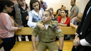 Elor Azaria waxaa la xiray ka dib markii dilka uu dhacay