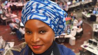 Amina Yuguda waa gabadha ku guulaysatay abaalmarinta 3aad ee sannadlaha ah ee Komla Dumor