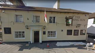 Rising Sun pub in Wimborne