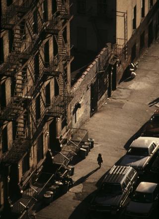 A view of the street