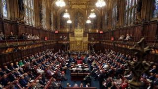 Le Parlement anglais vu de l'intérieur. Aucun parti n'a réussi à obtenir la majorité absolue à l'issue des élections générales
