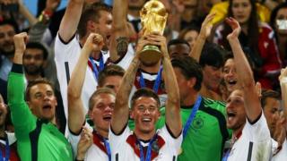 Germany win the 2014 World Cup