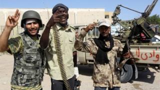 Libya'da hükümete bağlı askerler