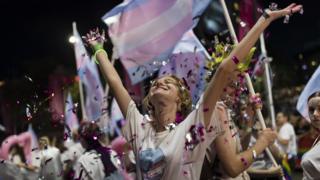 Sydney Stages 40th Anniversary Gay And Lesbian Mardi Gras - BBC News