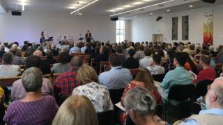 Thanksgiving service for Michael Sleggs