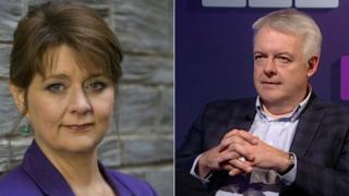 Leanne a Carwyn